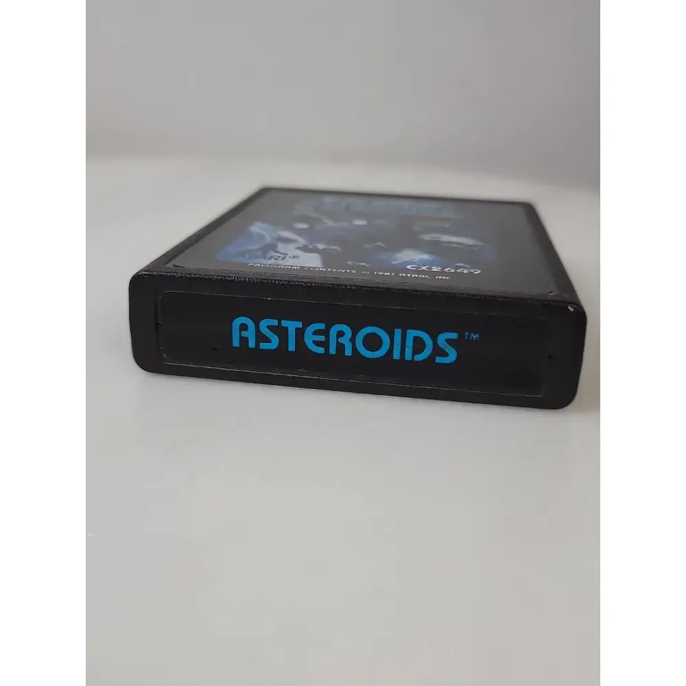 Asteroids - Atari 2600 - Cleaned & Tested Video Game 1981 CX2649